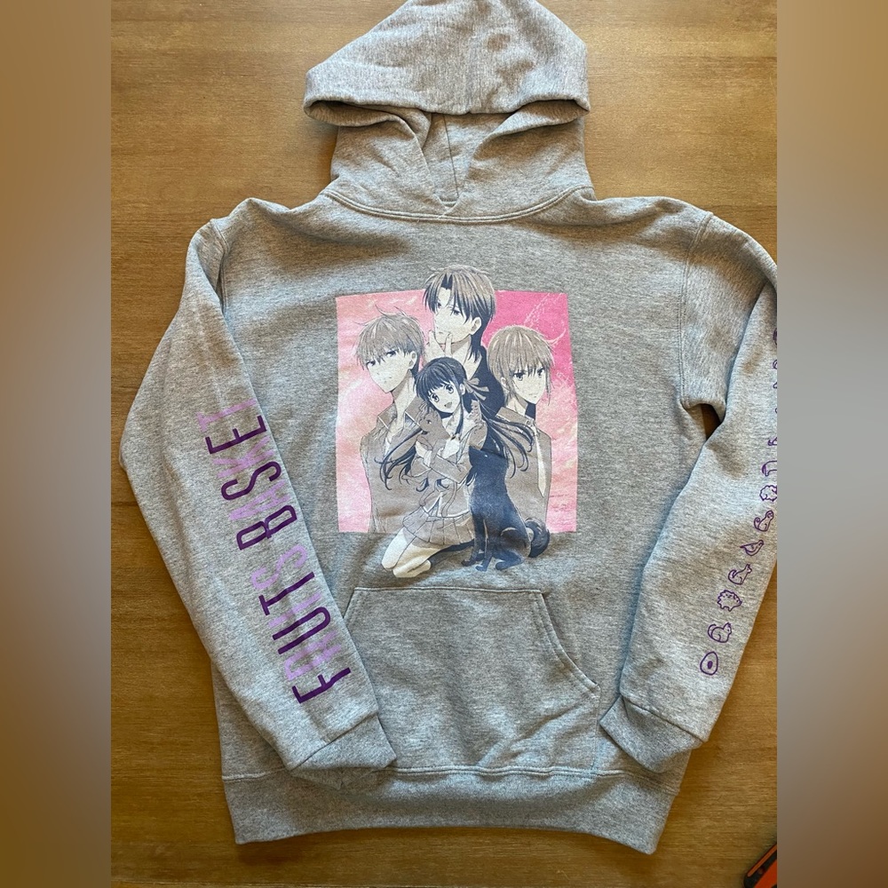 Fruit Basket Hot Topic Hooded Sweatshirt Adult Small